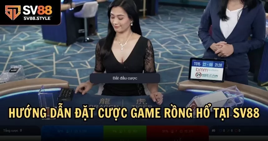 Quy trình đặt cược game Rồng Hổ tại SV88